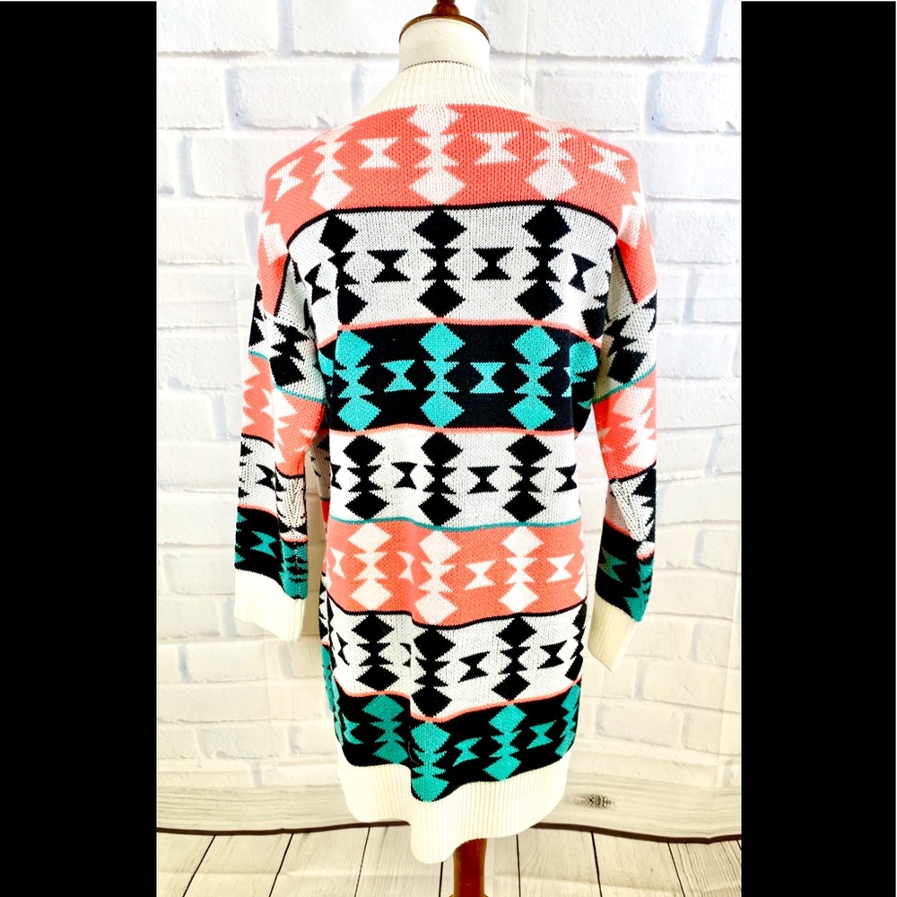 C O C O L O V E : Tribal Printed Knit Duater - image 3